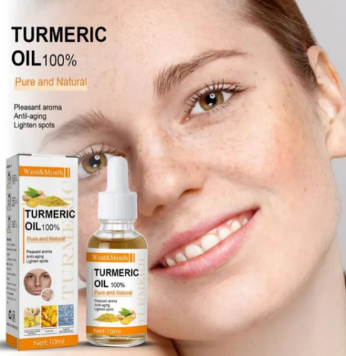 10ml Turmeric Facial Repair Serum Anti-Wrinkle Face Essential Oil Moisturizing Brighten Whitening